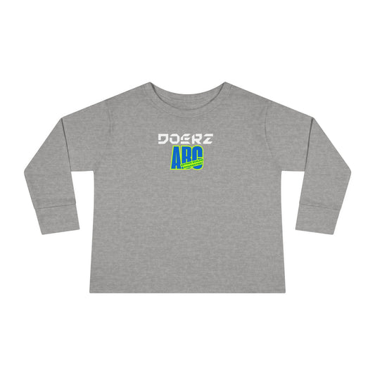 DOERZ “ABC” Action Builds Character.Toddler sweatshirt