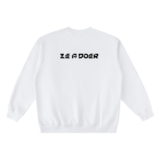 Oversized Crewneck Taped Sweatshirt