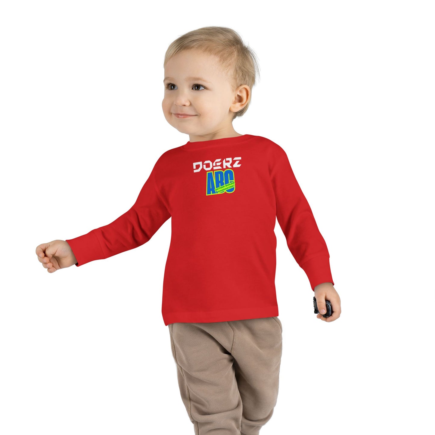 DOERZ “ABC” Action Builds Character.Toddler sweatshirt
