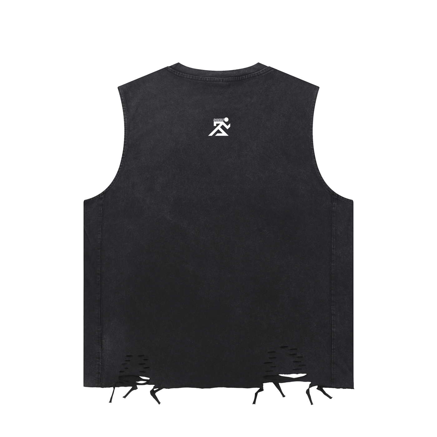 Snow Washed Raw-Hem Tank Top