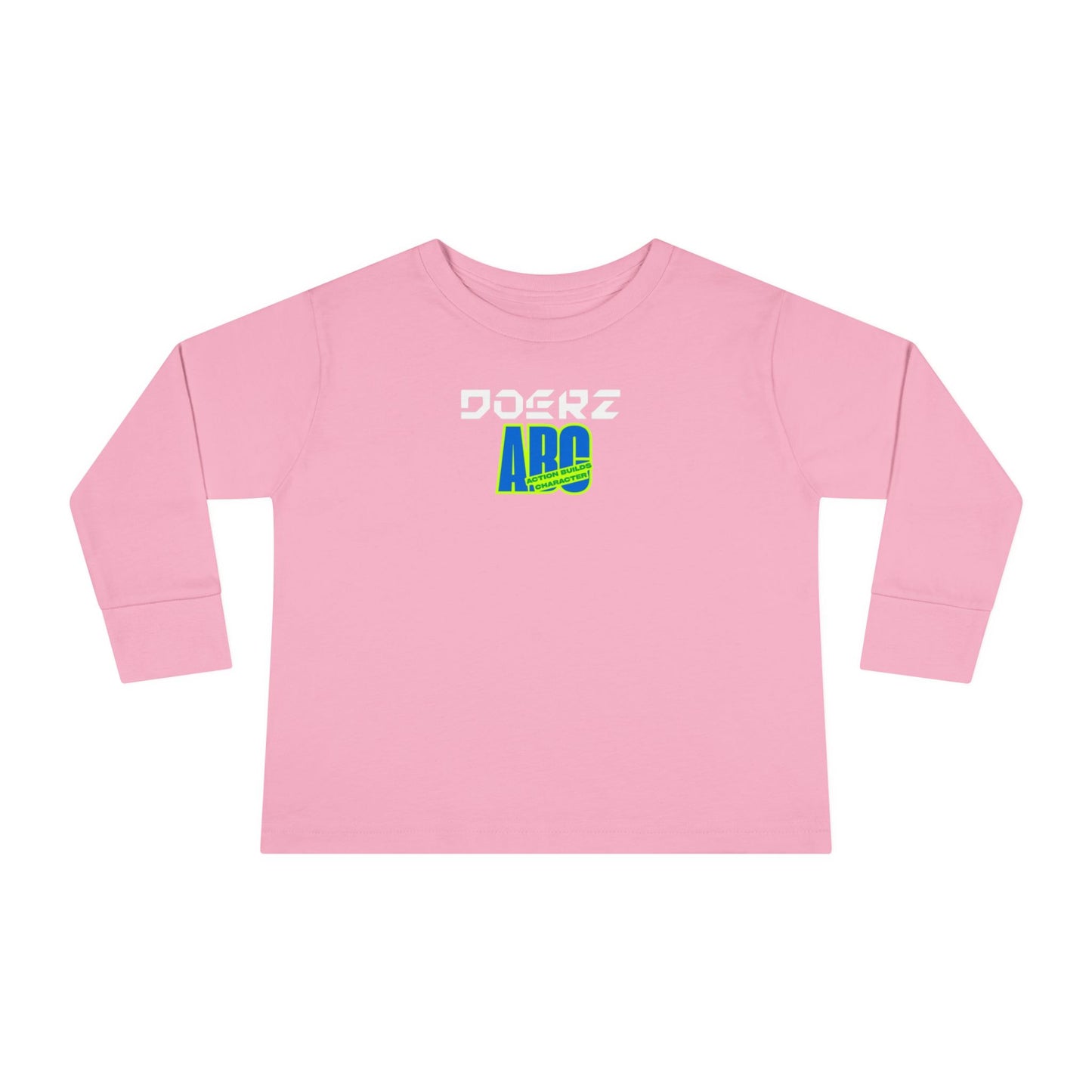 DOERZ “ABC” Action Builds Character.Toddler sweatshirt