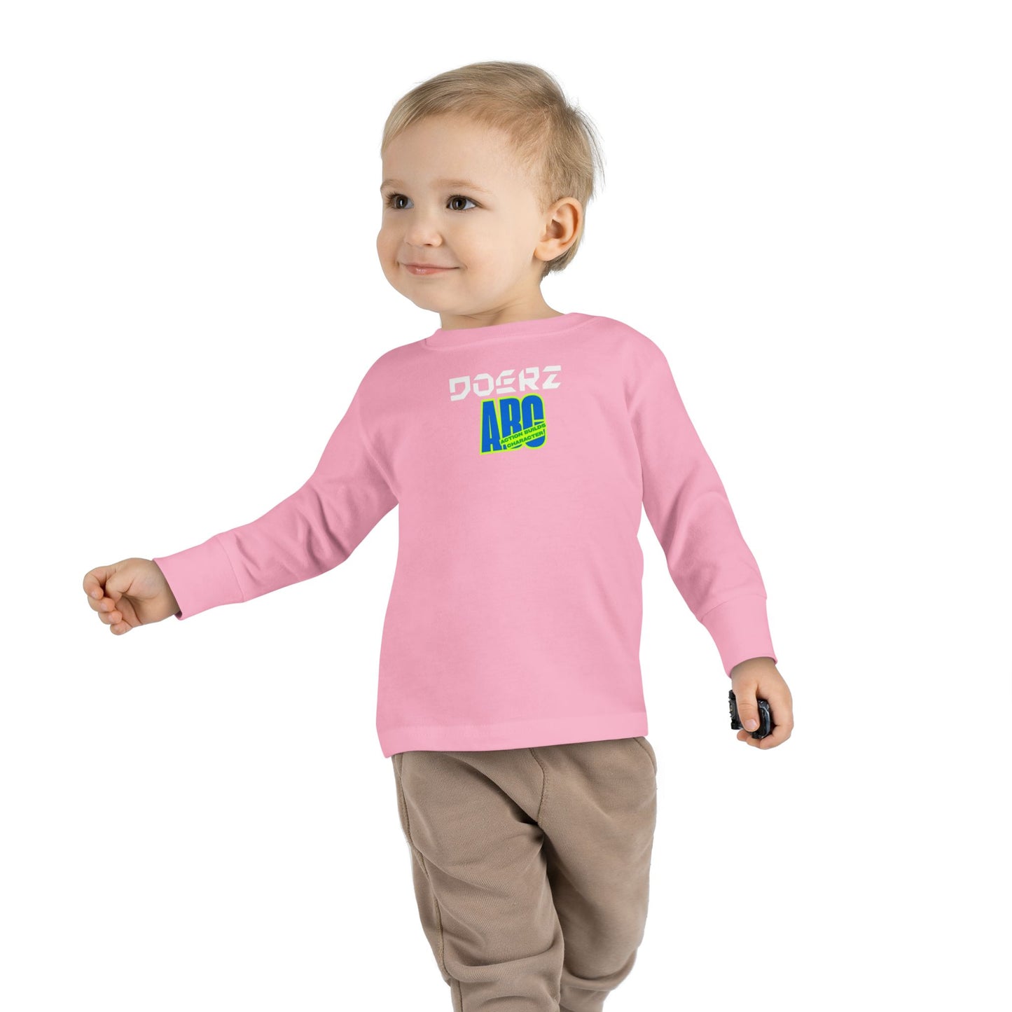 DOERZ “ABC” Action Builds Character.Toddler sweatshirt