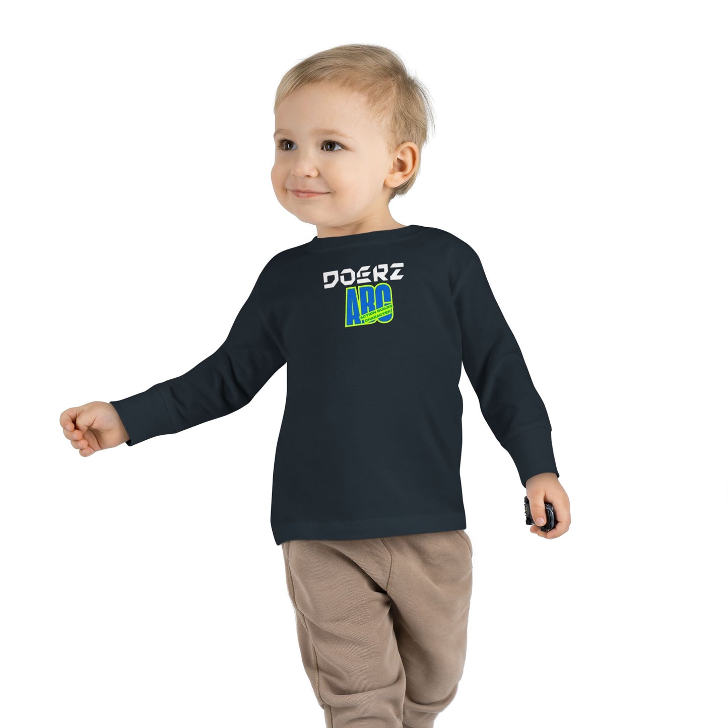 DOERZ “ABC” Action Builds Character.Toddler sweatshirt