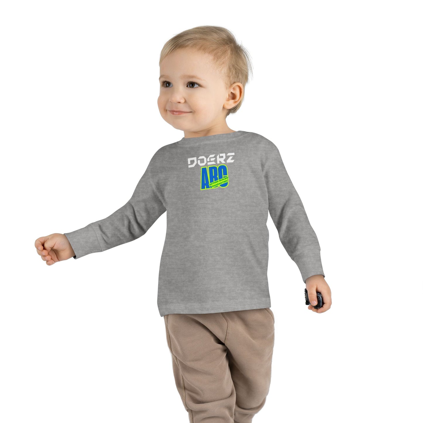 DOERZ “ABC” Action Builds Character.Toddler sweatshirt
