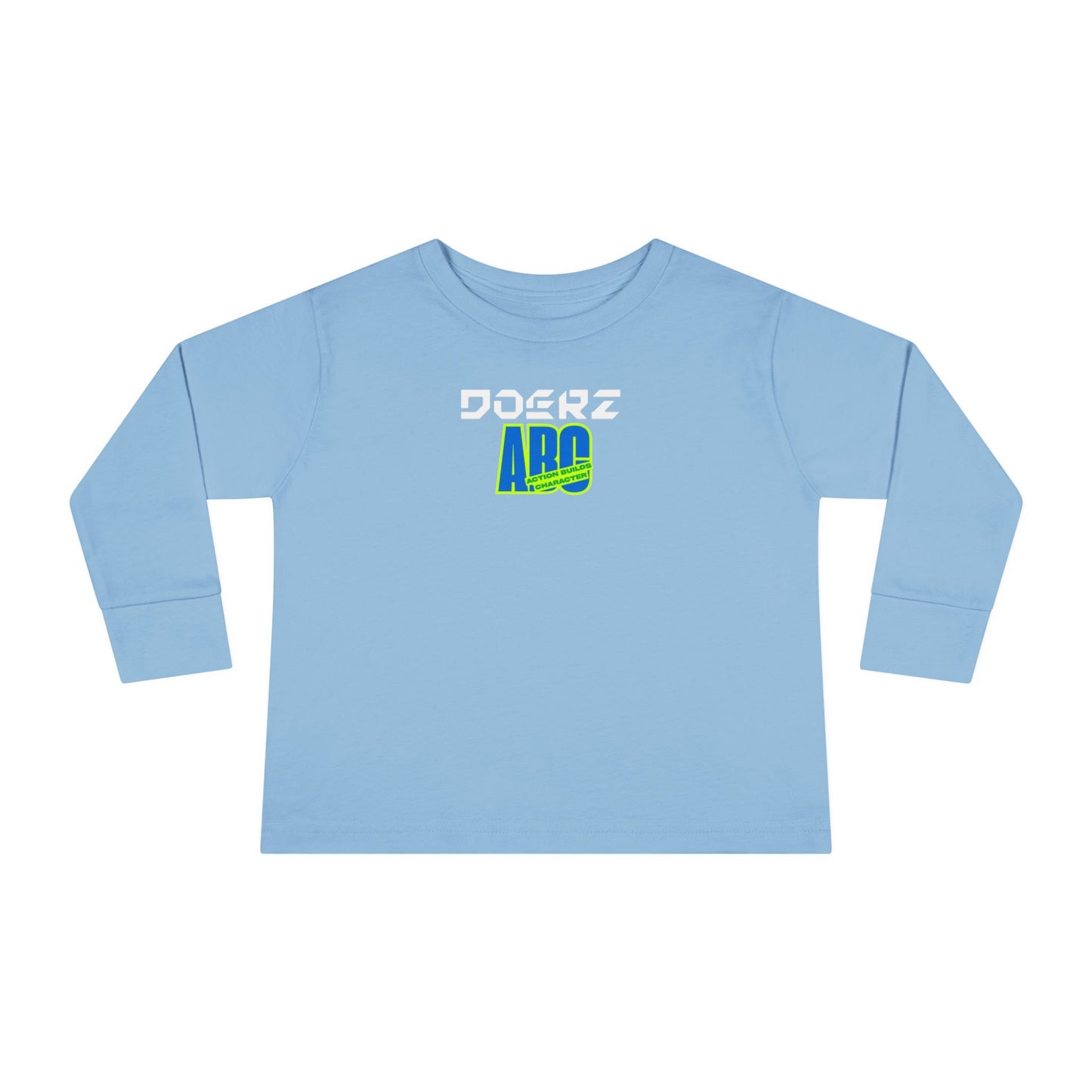 DOERZ “ABC” Action Builds Character.Toddler sweatshirt