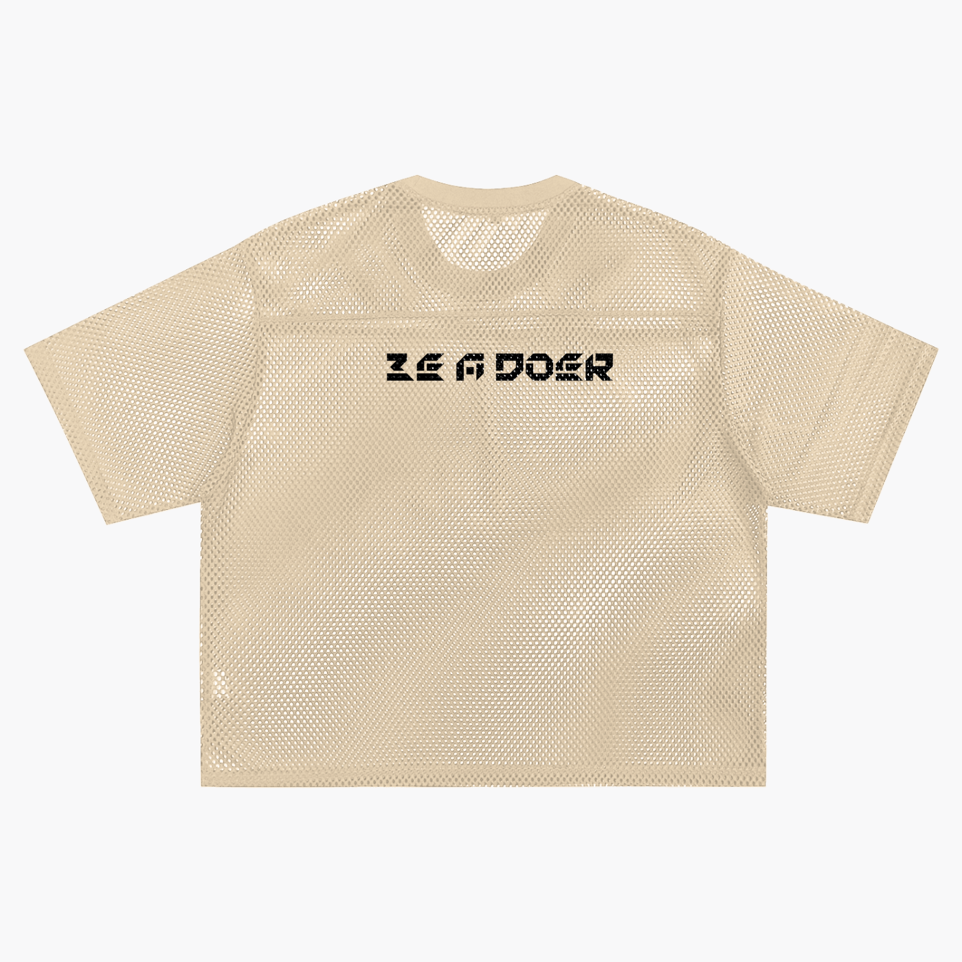 See-through Boxy Net T-shirt