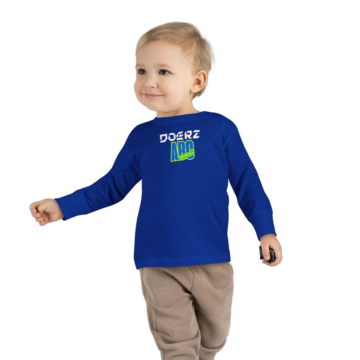 DOERZ “ABC” Action Builds Character.Toddler sweatshirt