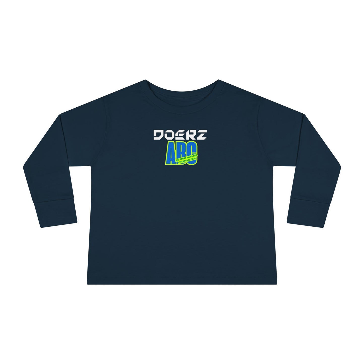 DOERZ “ABC” Action Builds Character.Toddler sweatshirt