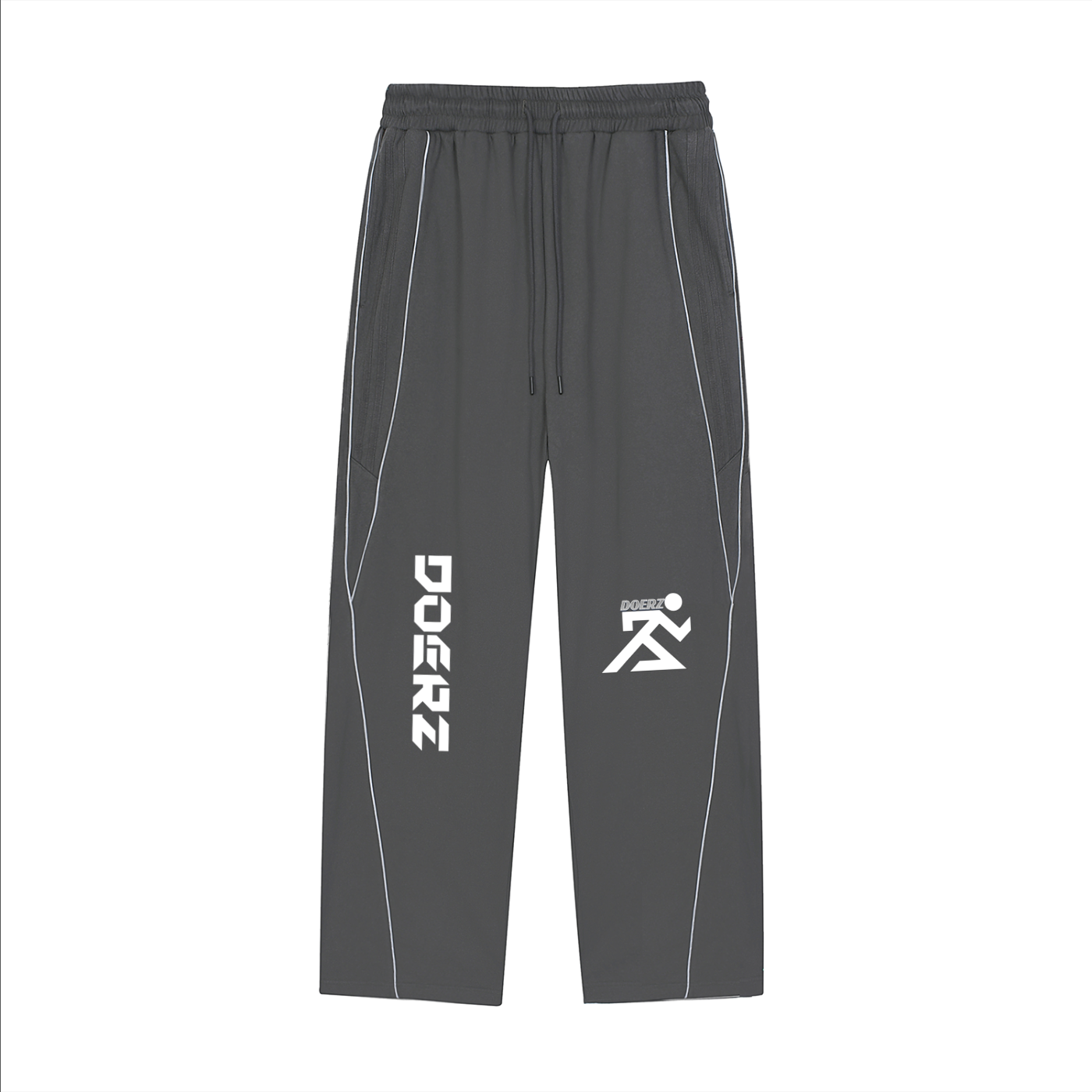 Reflection Striped Straight-Leg Sweatpants
