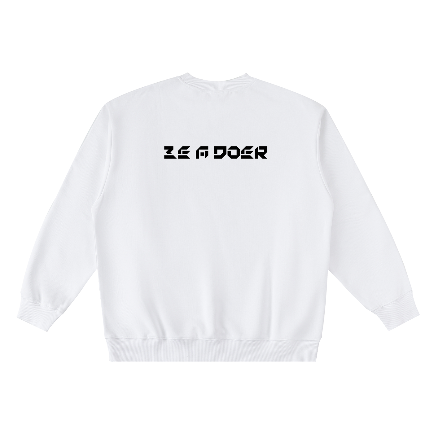 Oversized Crewneck Taped Sweatshirt