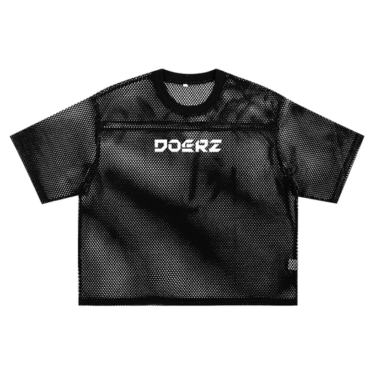 See-through Boxy Net T-shirt