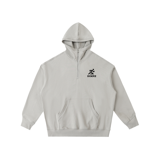 Big Hood Half-Zip Fleece Hoodie