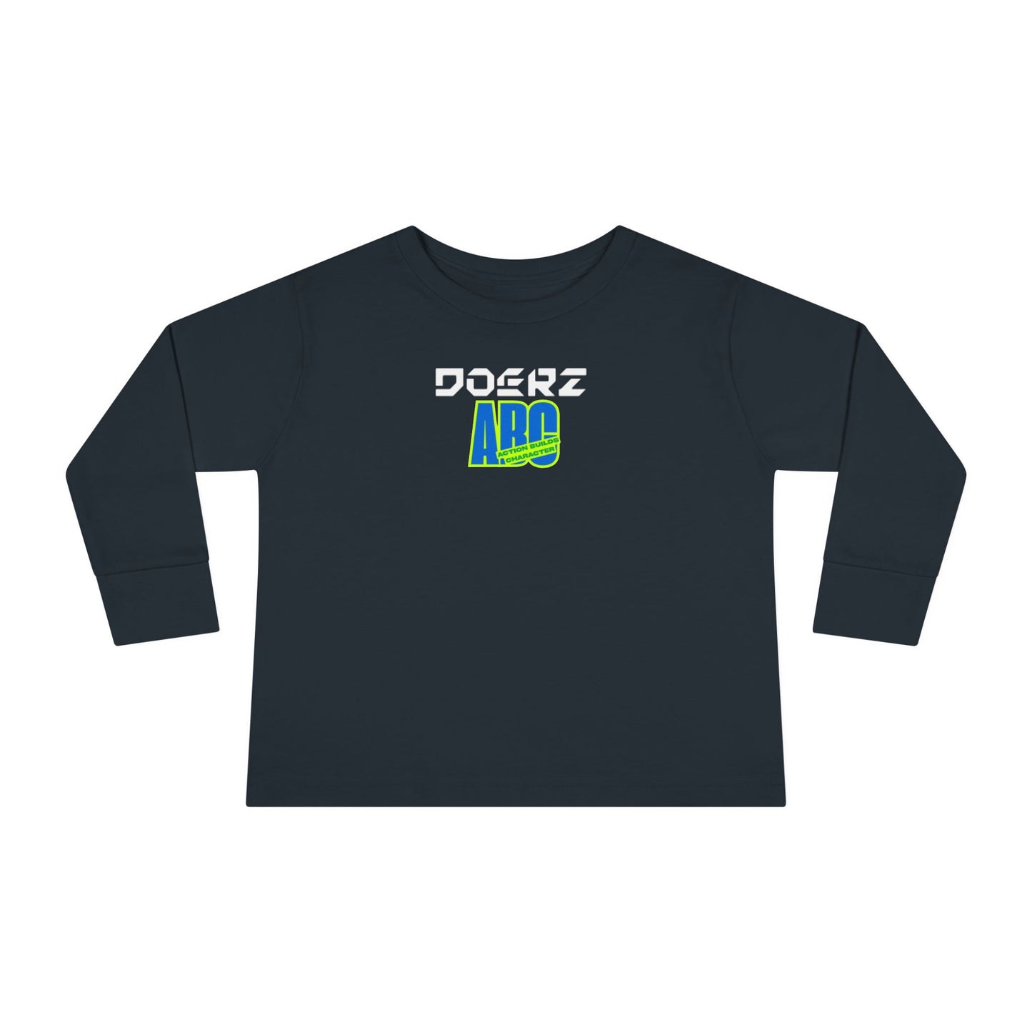 DOERZ “ABC” Action Builds Character.Toddler sweatshirt