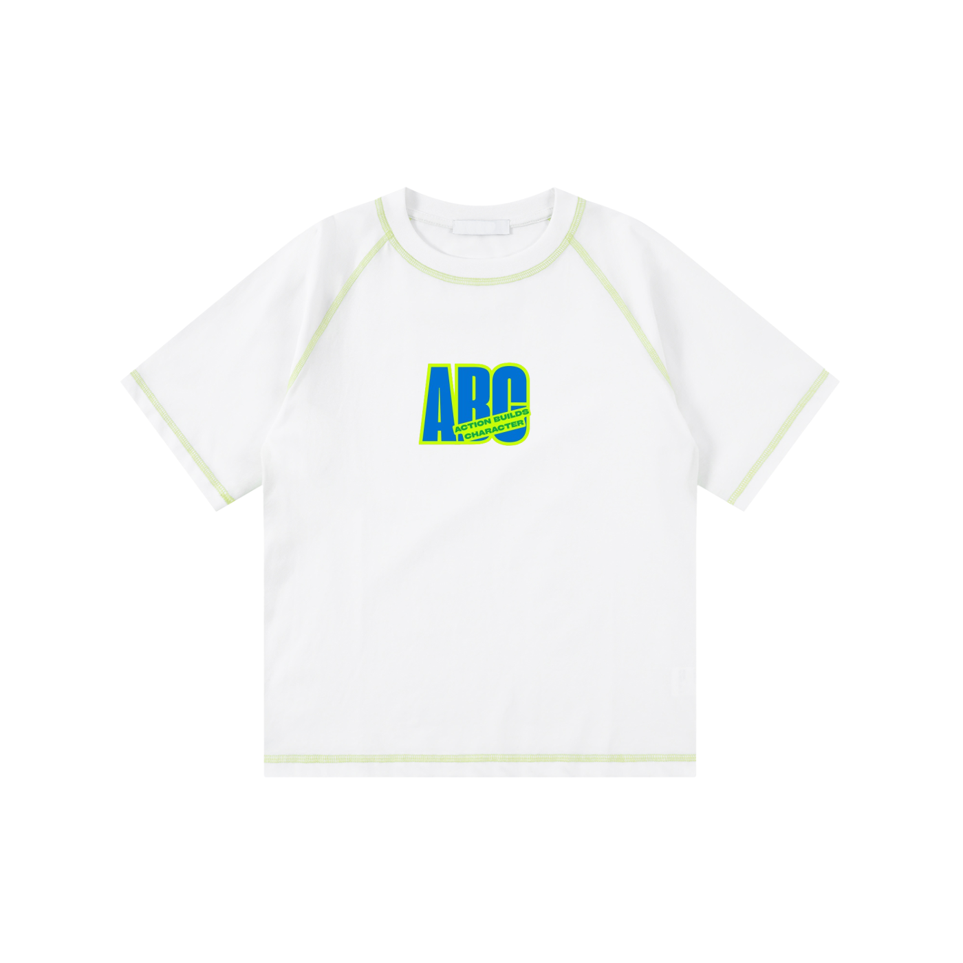 Loose Contrast-Stitched Kids' T-Shirt