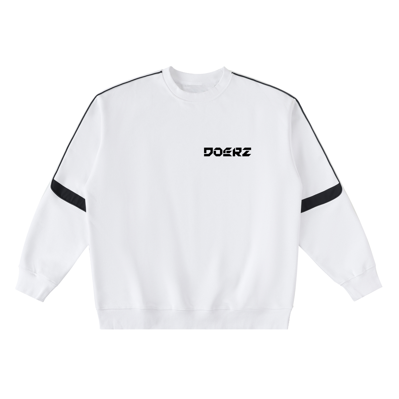 Oversized Crewneck Taped Sweatshirt