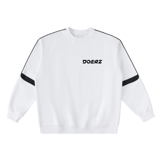 Oversized Crewneck Taped Sweatshirt