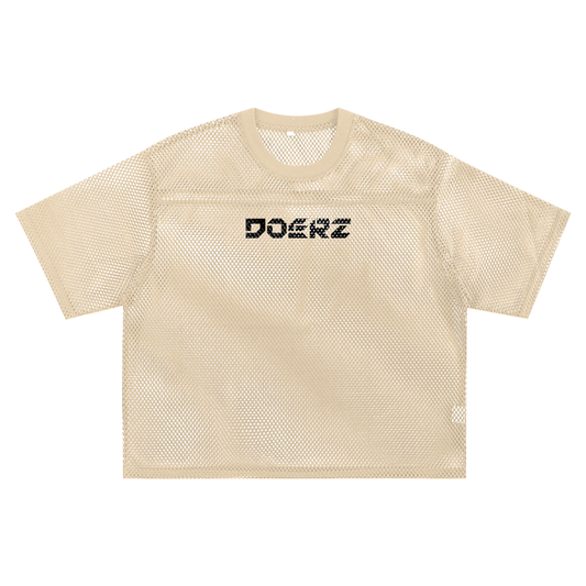 See-through Boxy Net T-shirt
