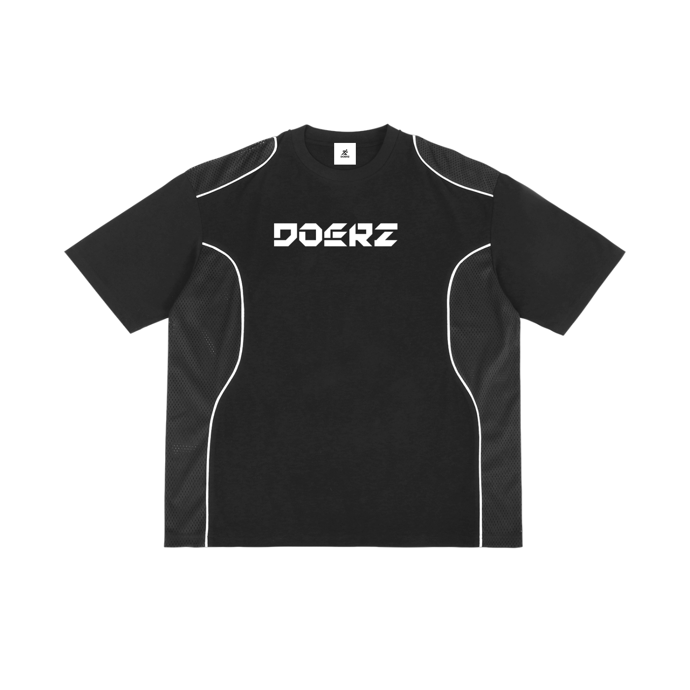 Contrast Piped Panel T-Shirt