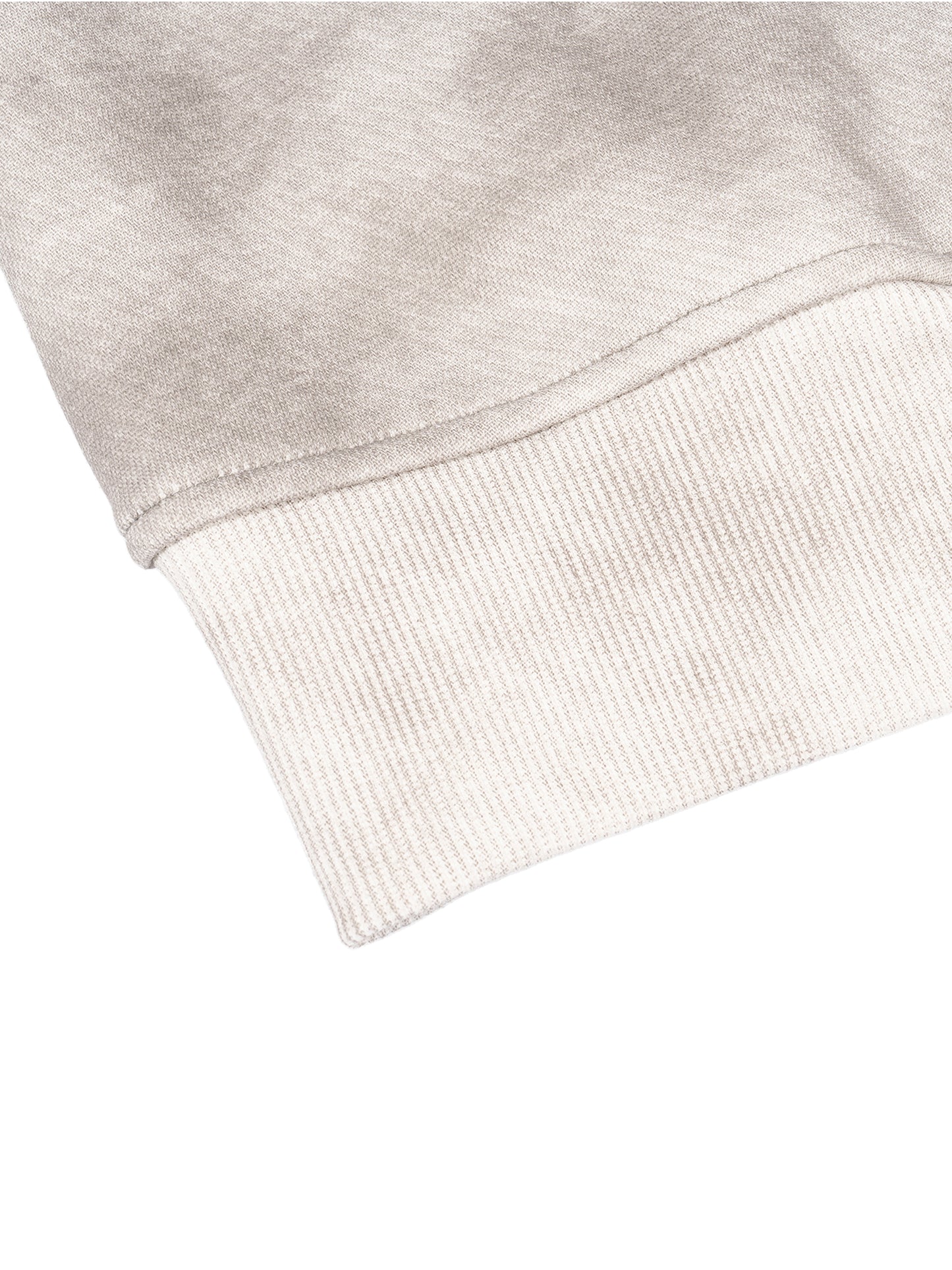 Dirty Washed Zip-Up Fleece Hoodie