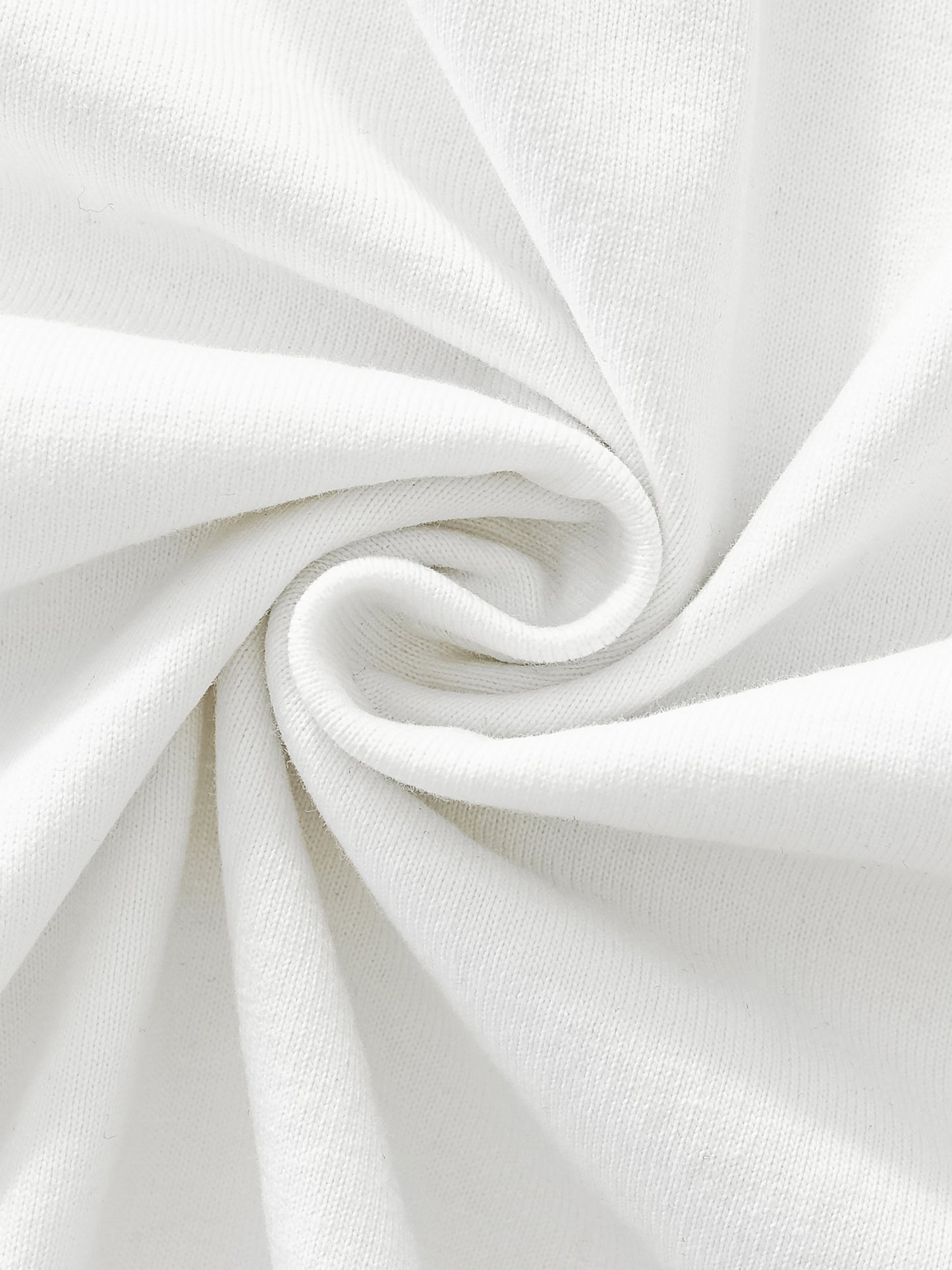Layered Contrast Sleeve Cotton T-Shirt.